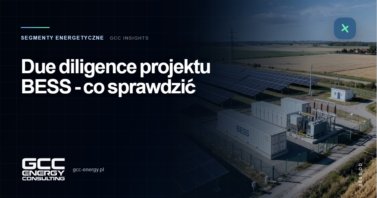 Due diligence projektu BESS – co sprawdzić