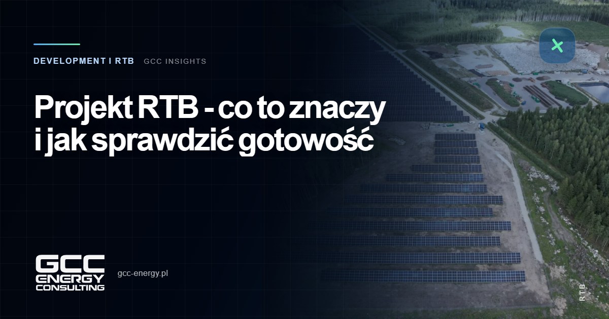 Status RTB – checklist gotowości projektu PV i błędy wyceny